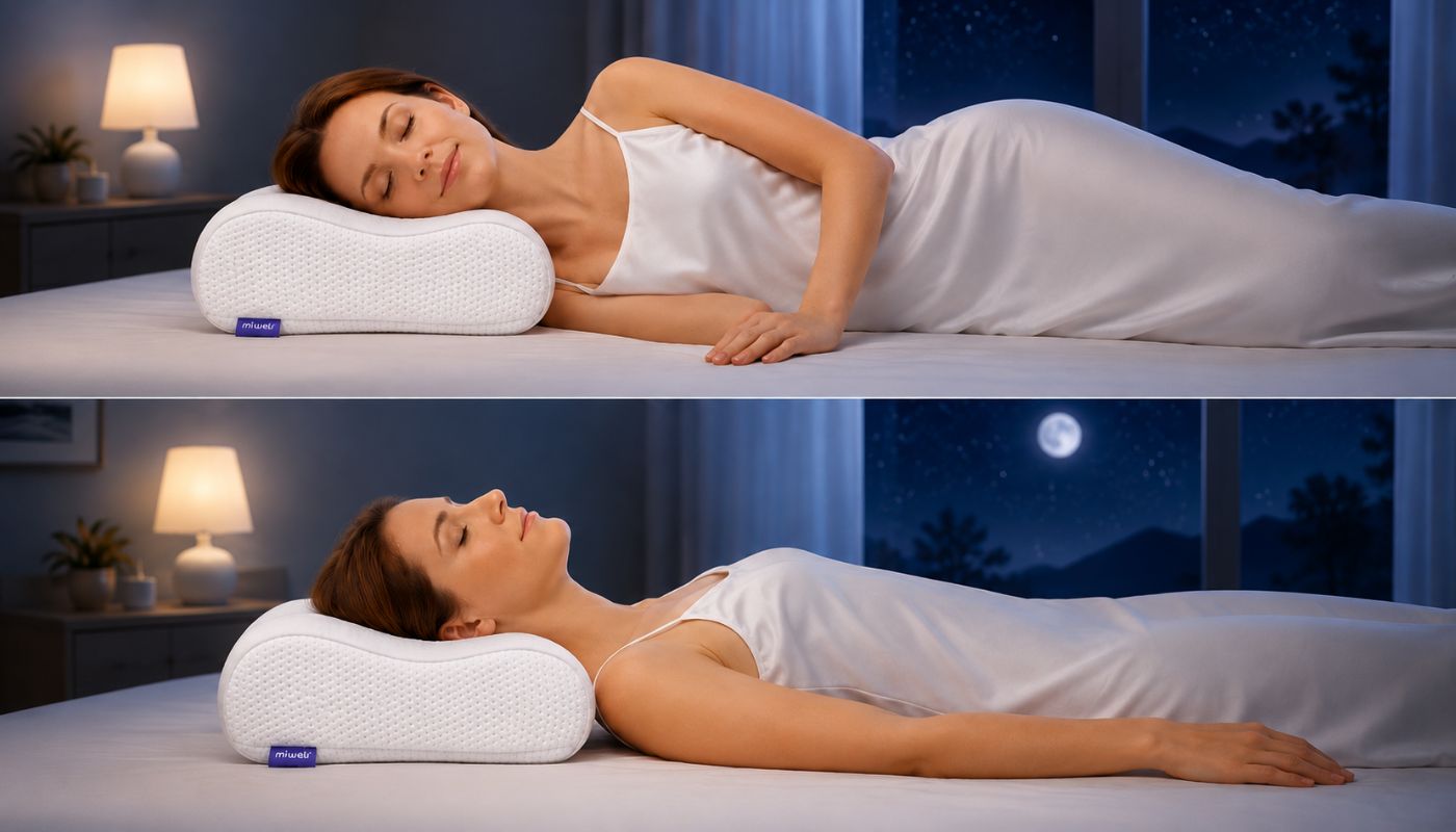Contour Plus Pillow pre spánok na chrbte aj na boku